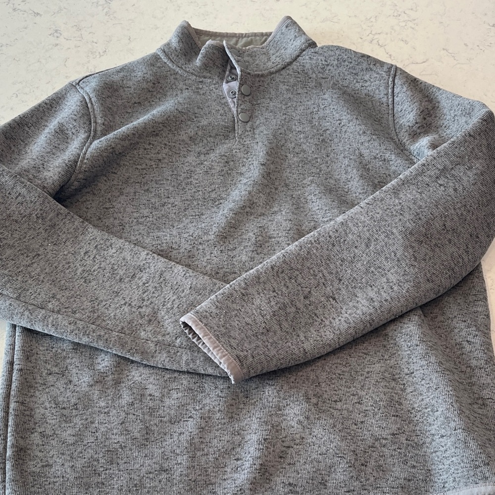 Lucky Brand Gray Pullover Large